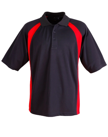 Picture of Winning Spirit, Mens Athens CoolDry Contrast Polo